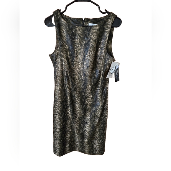 Cdc rampage clothing snakeskin look dress sz 10 nwt - Picture 1 of 4
